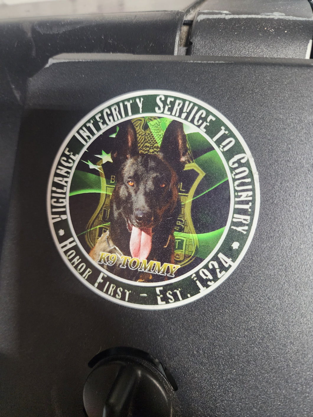 K9 Stickers